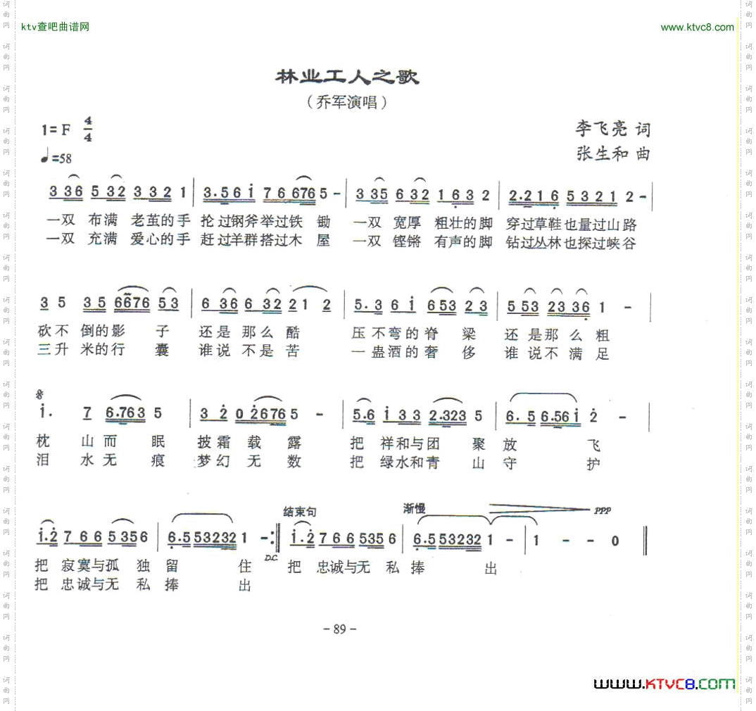 林业工人之歌