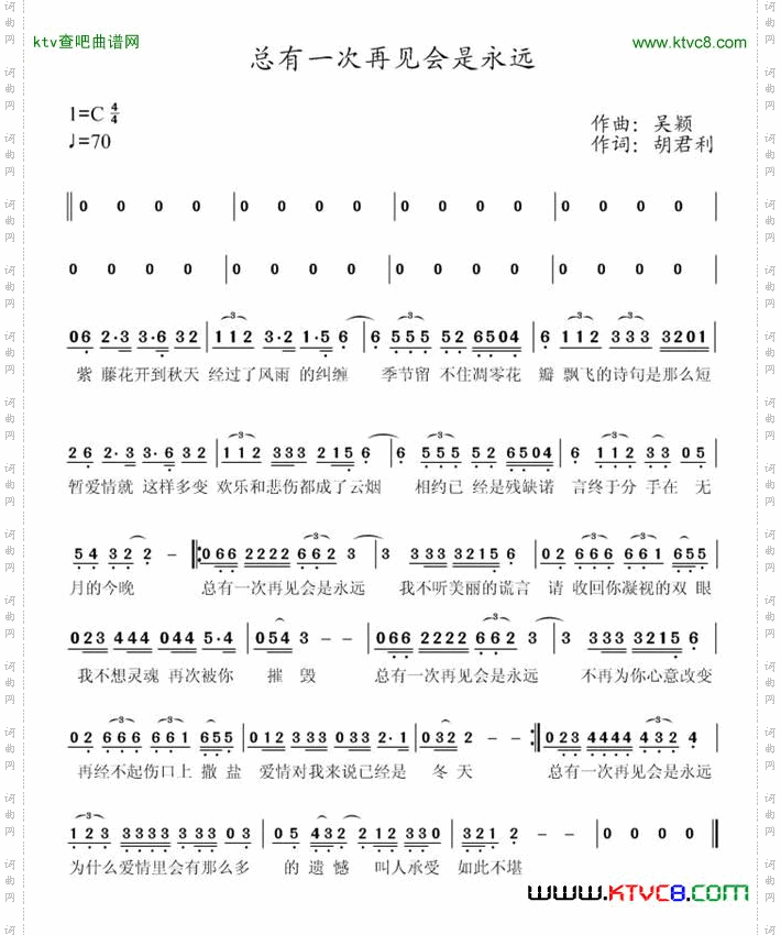 总有一次再见会是永远