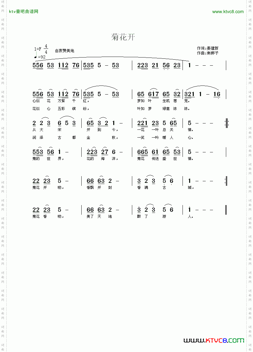 菊花开