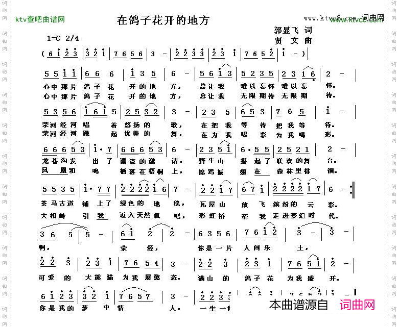 在鸽子花开的地方
