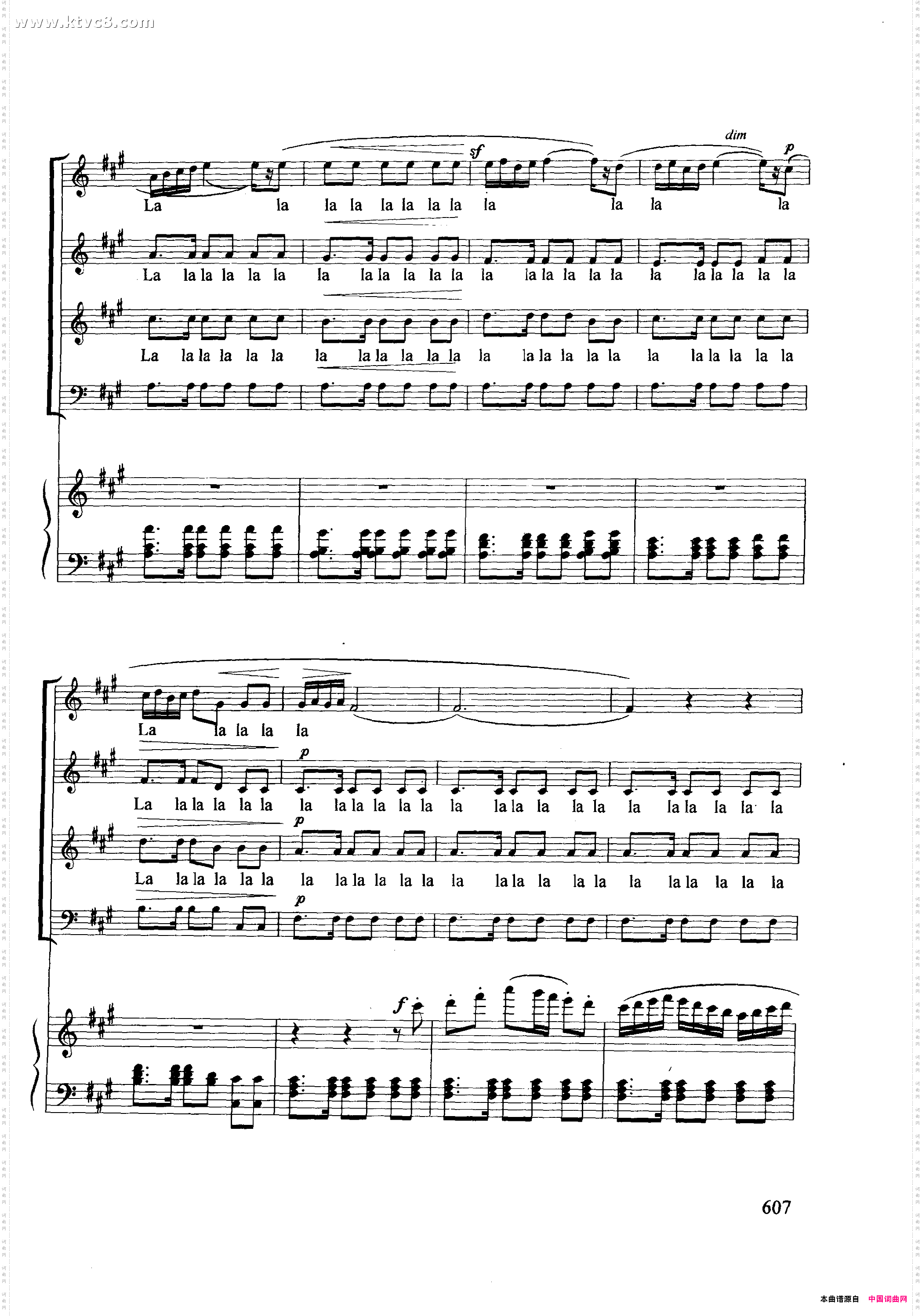波西米亚人之舞《卡门》选曲正谱
