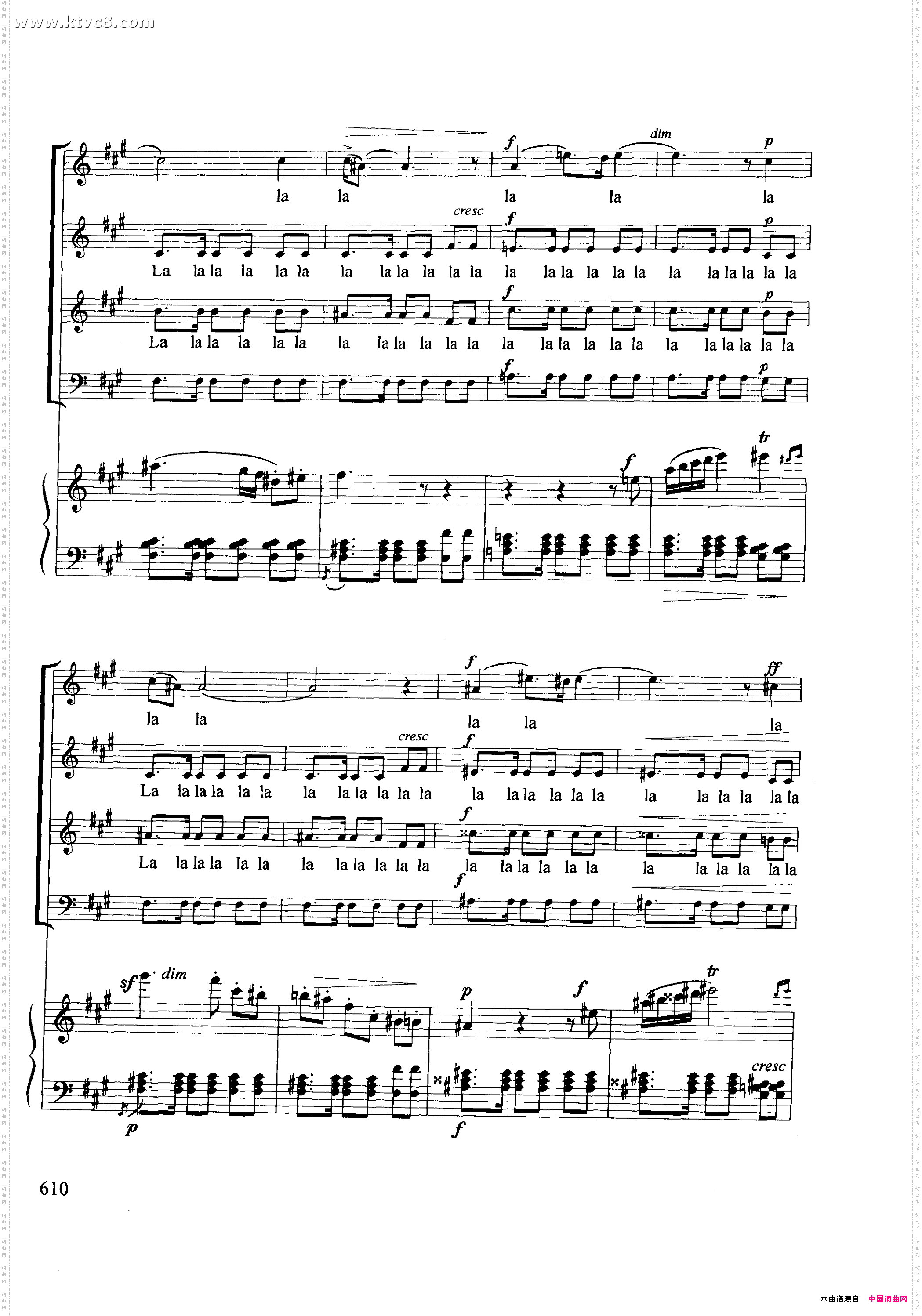波西米亚人之舞《卡门》选曲正谱