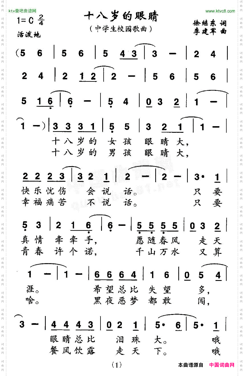 十八岁的眼睛