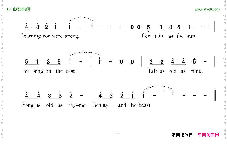 [美]美女与野兽