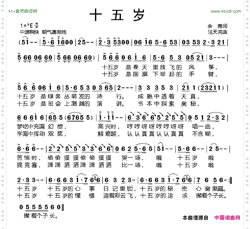 十五岁