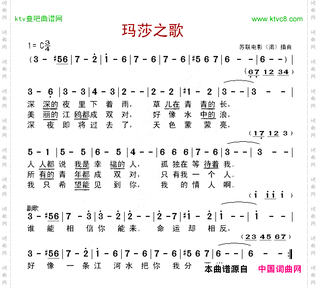 玛莎之歌