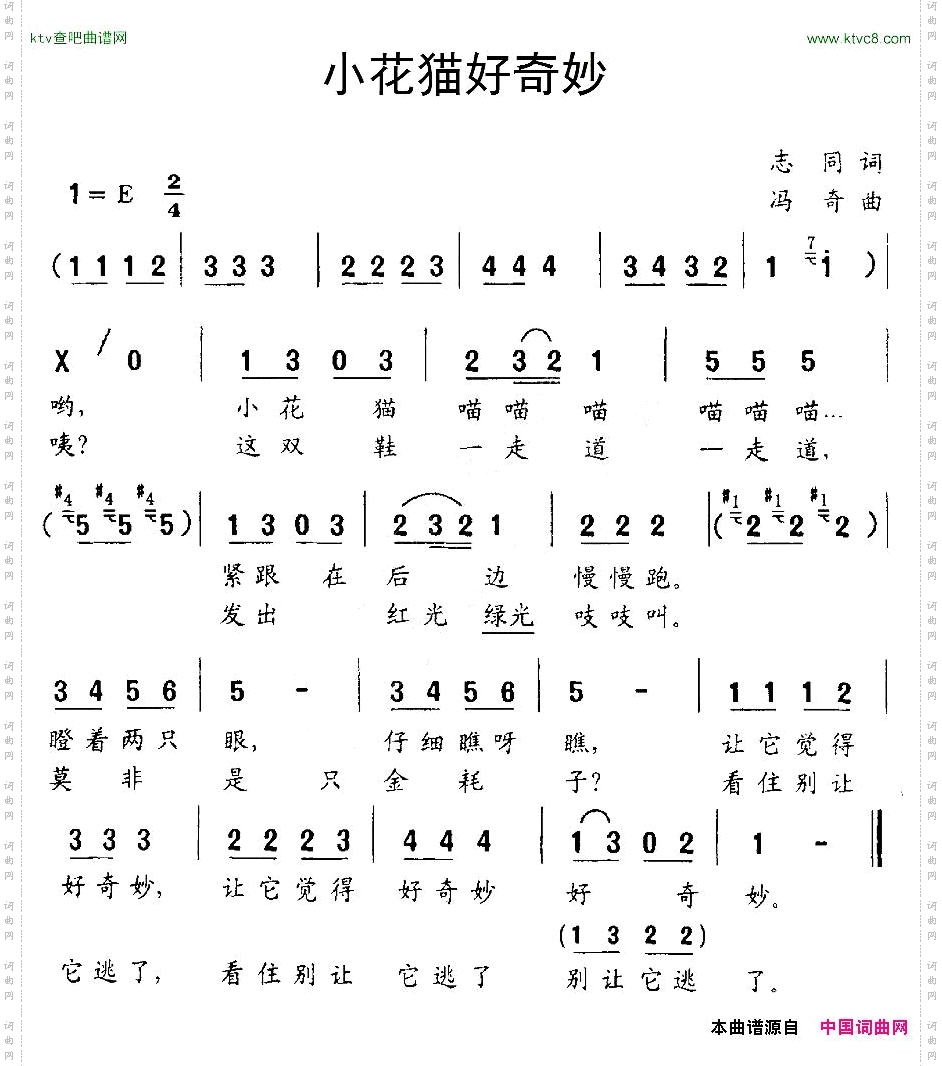 小花猫好奇妙