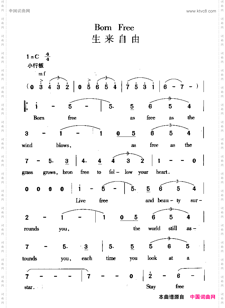 bornfree生来自由_[英]