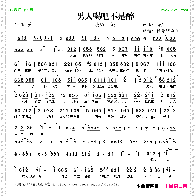 男人喝吧不是醉