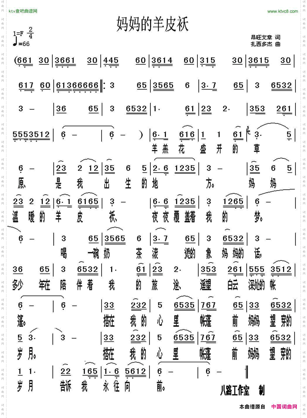 妈妈的羊皮袄（修改版）