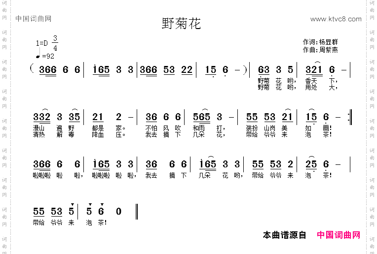 野菊花