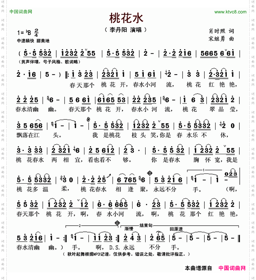 桃花水