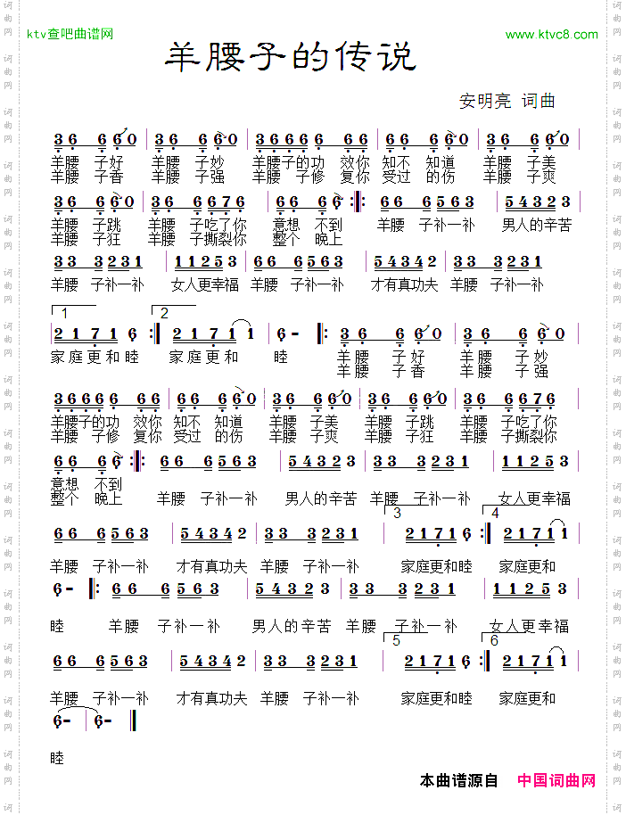 羊腰子的传说