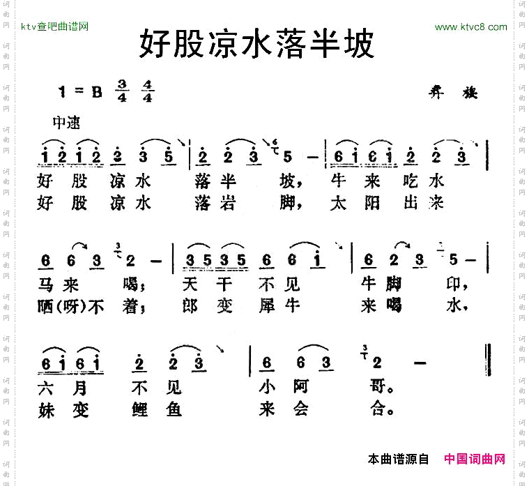 好股凉水落半坡