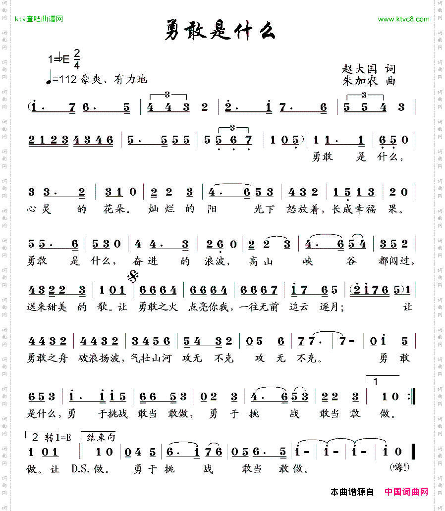 勇敢是什么