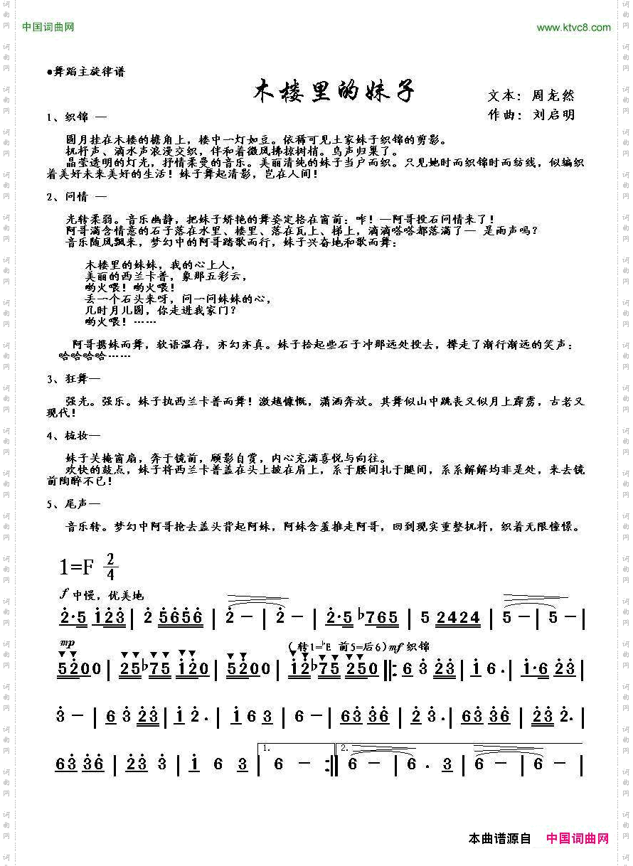 木楼里的妹子