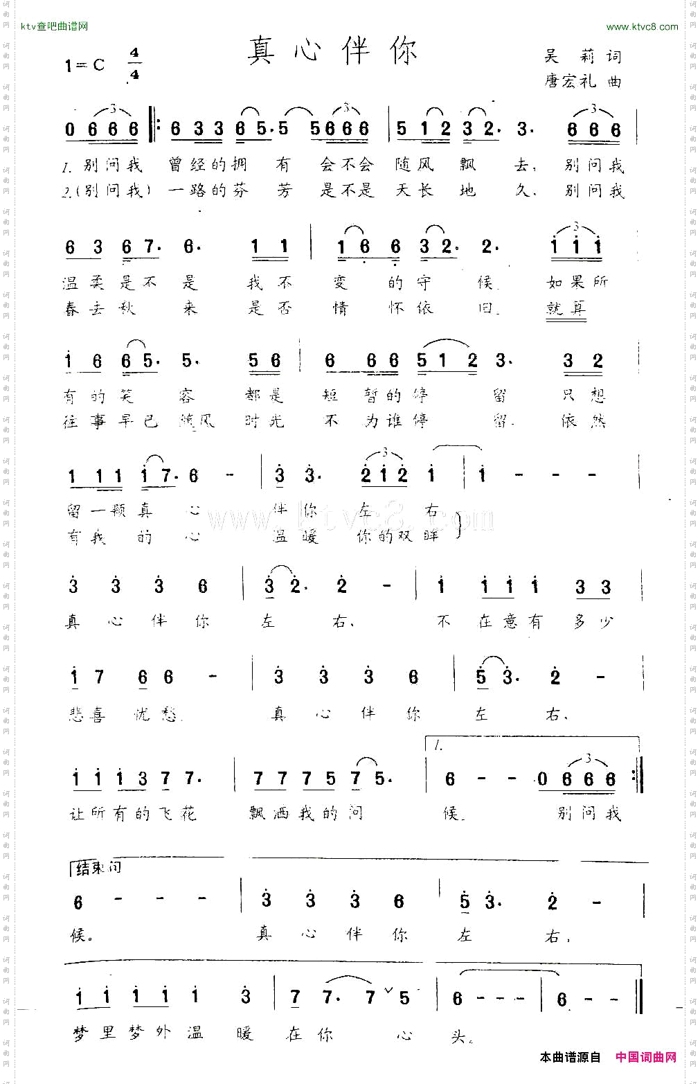 真心伴你