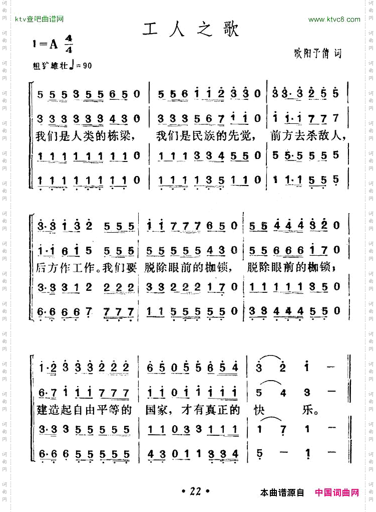 工人之歌