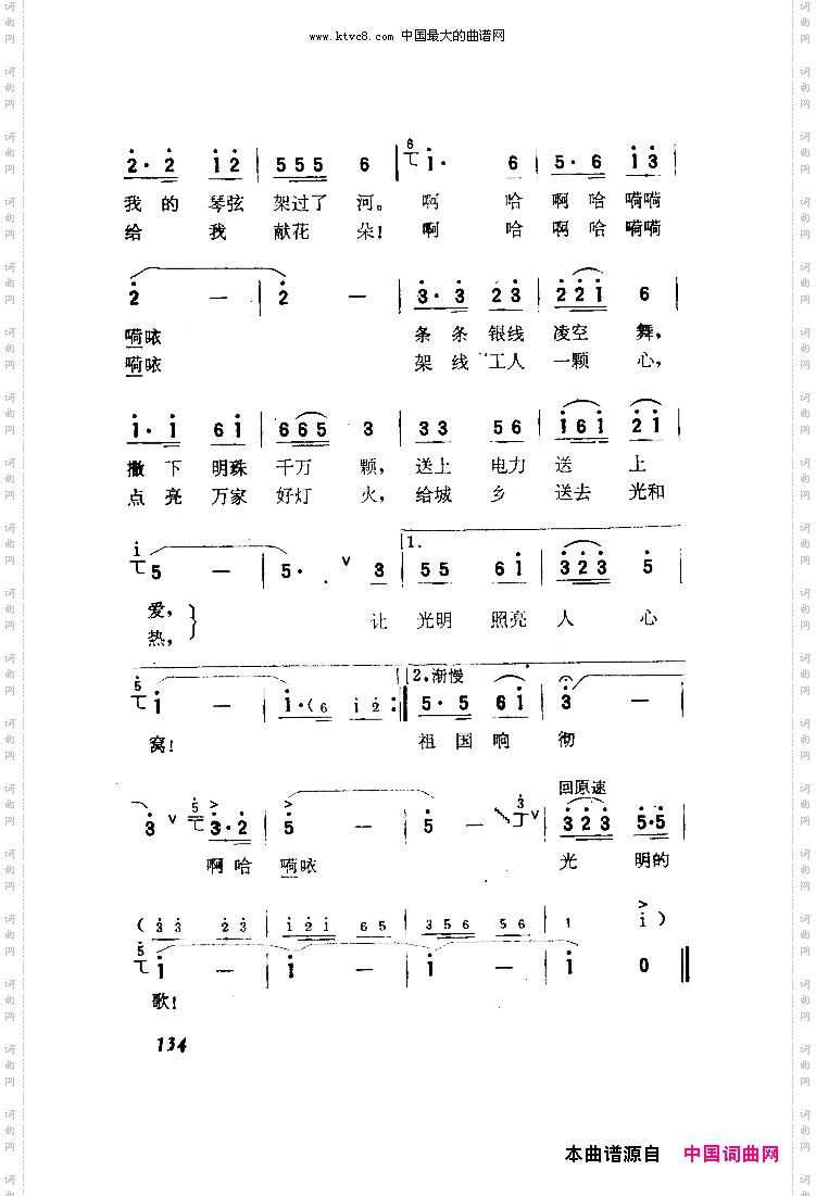 架线工之歌