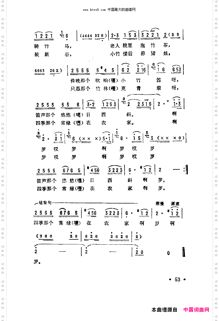 竹林小院我的家