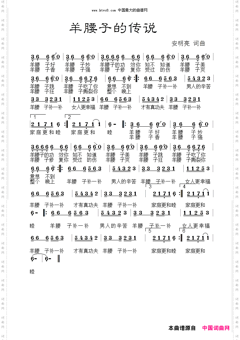羊腰子的传说