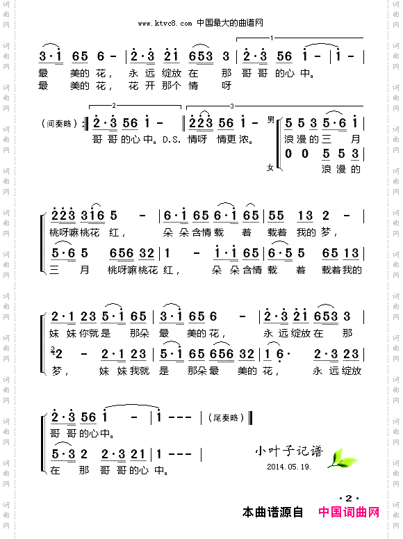 浪漫三月桃花红