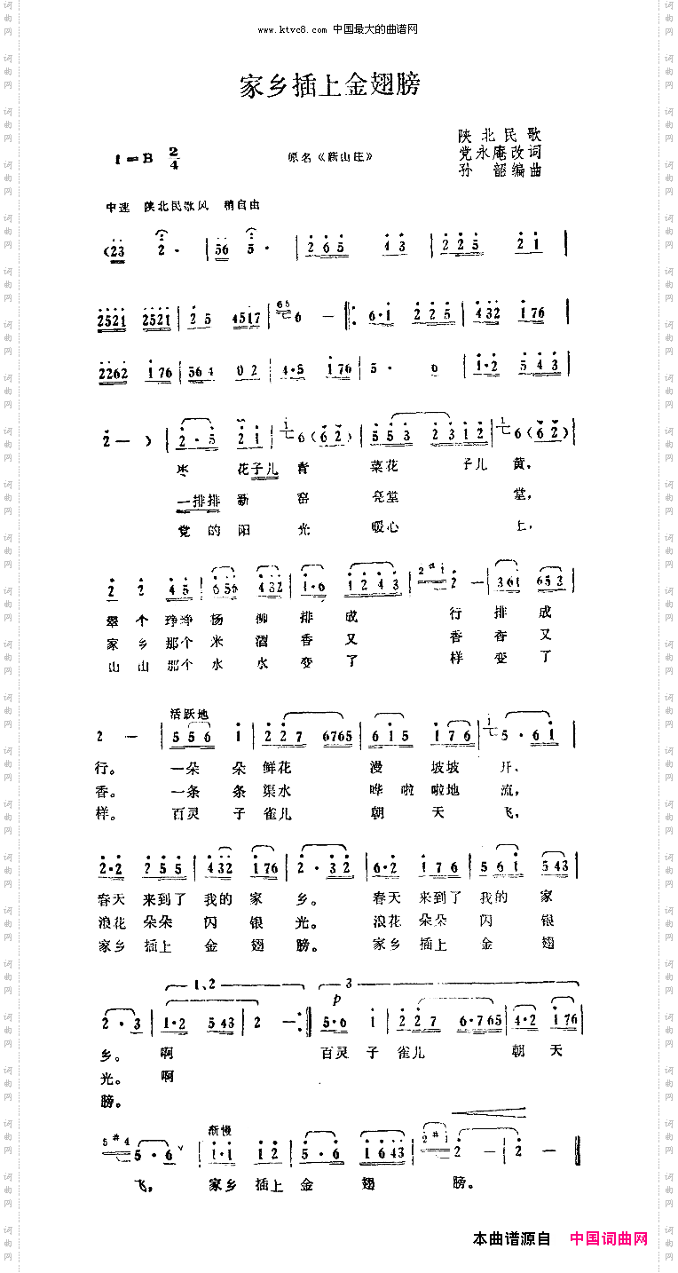 家乡插上金翅膀