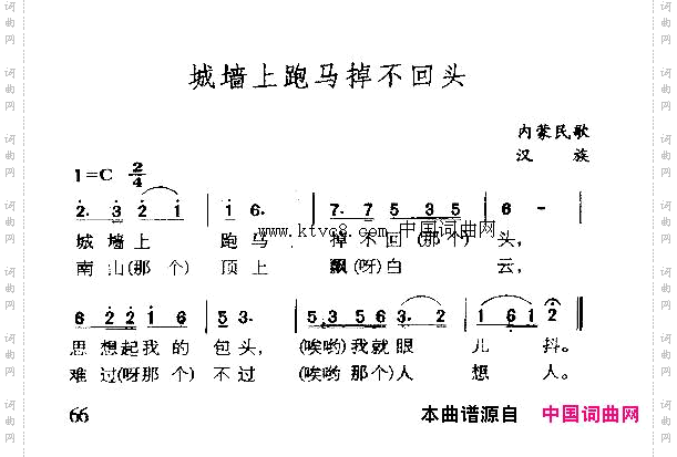 城头跑马掉不回头