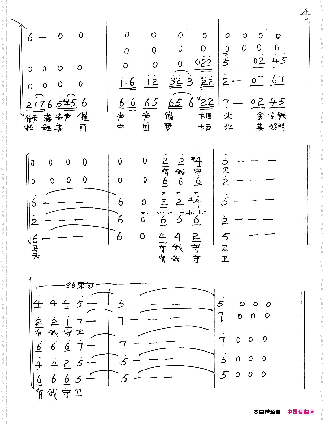 守卫大西北