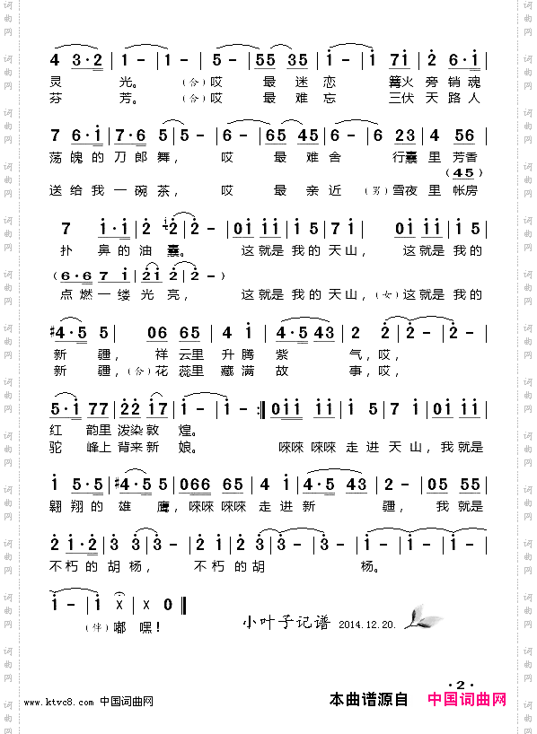 天山红