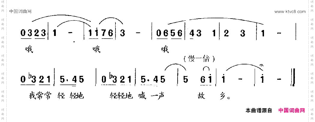喊一声故乡