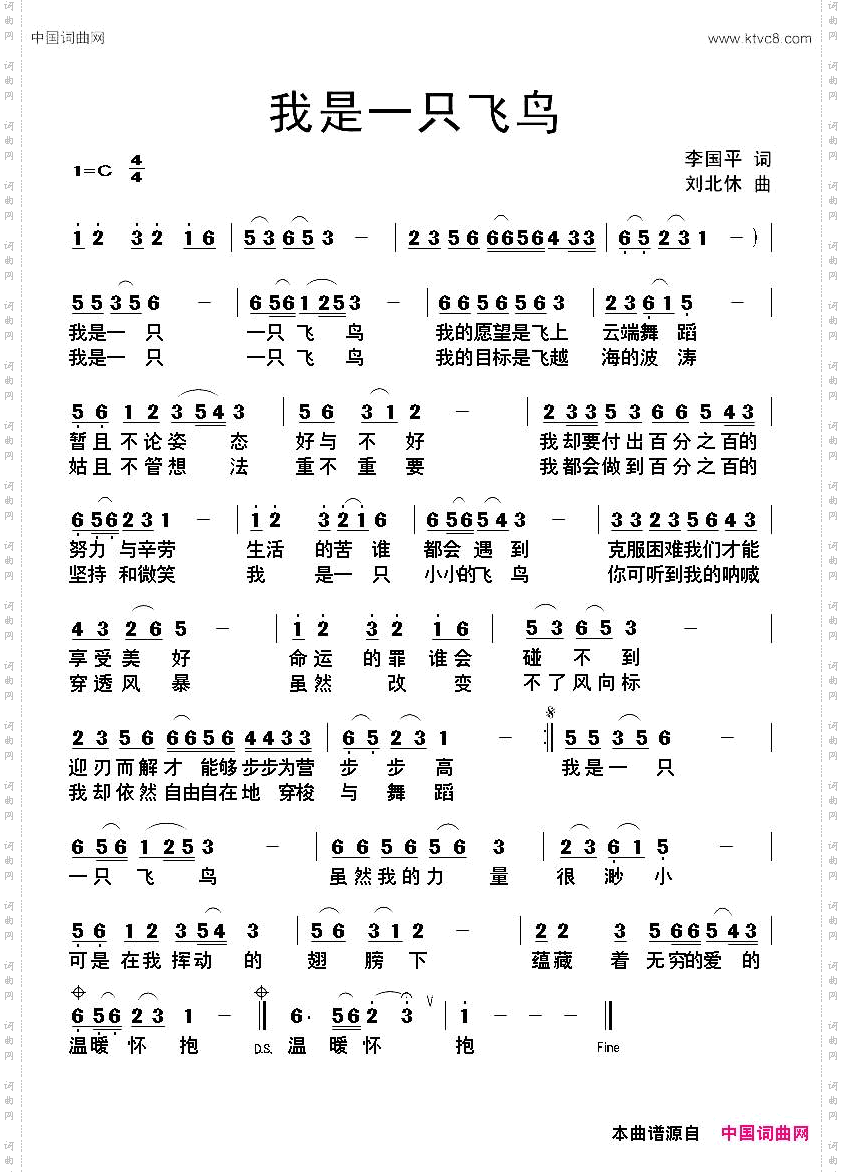 我是一只飞鸟