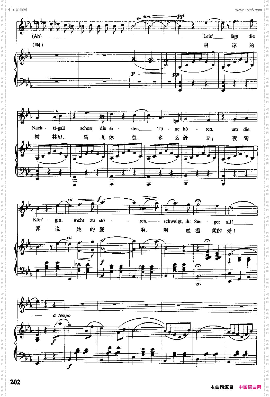 春之声圆舞曲_【奥】中外文对照、正谱