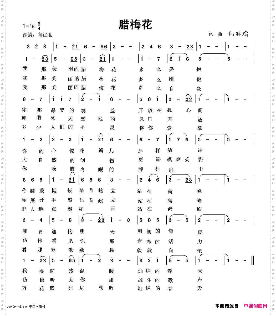 腊梅花