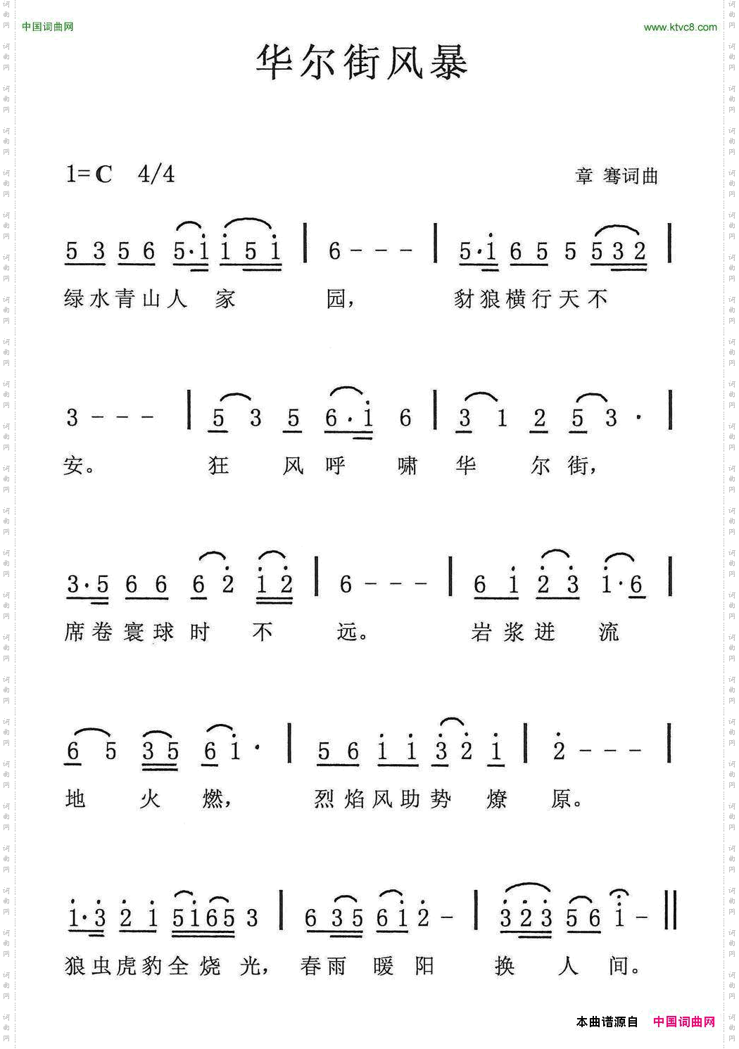 华尔街风暴