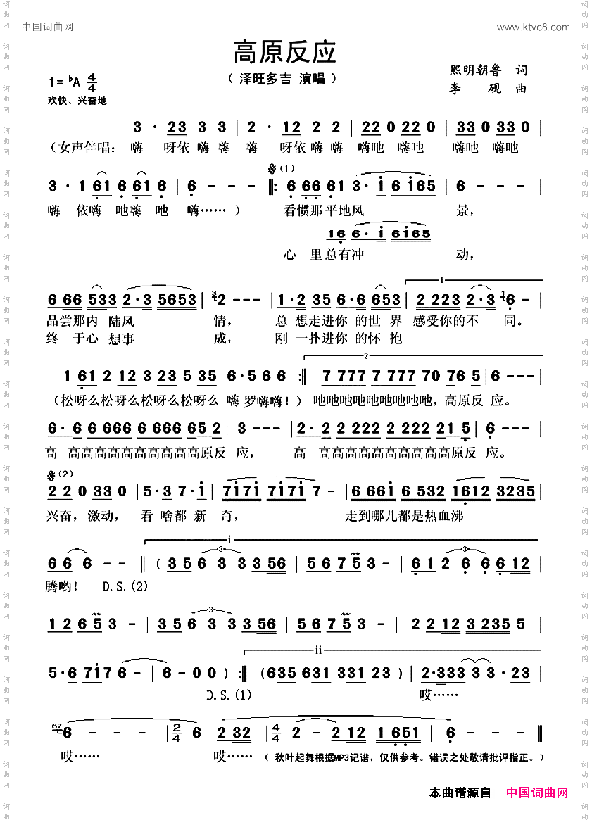高原反应