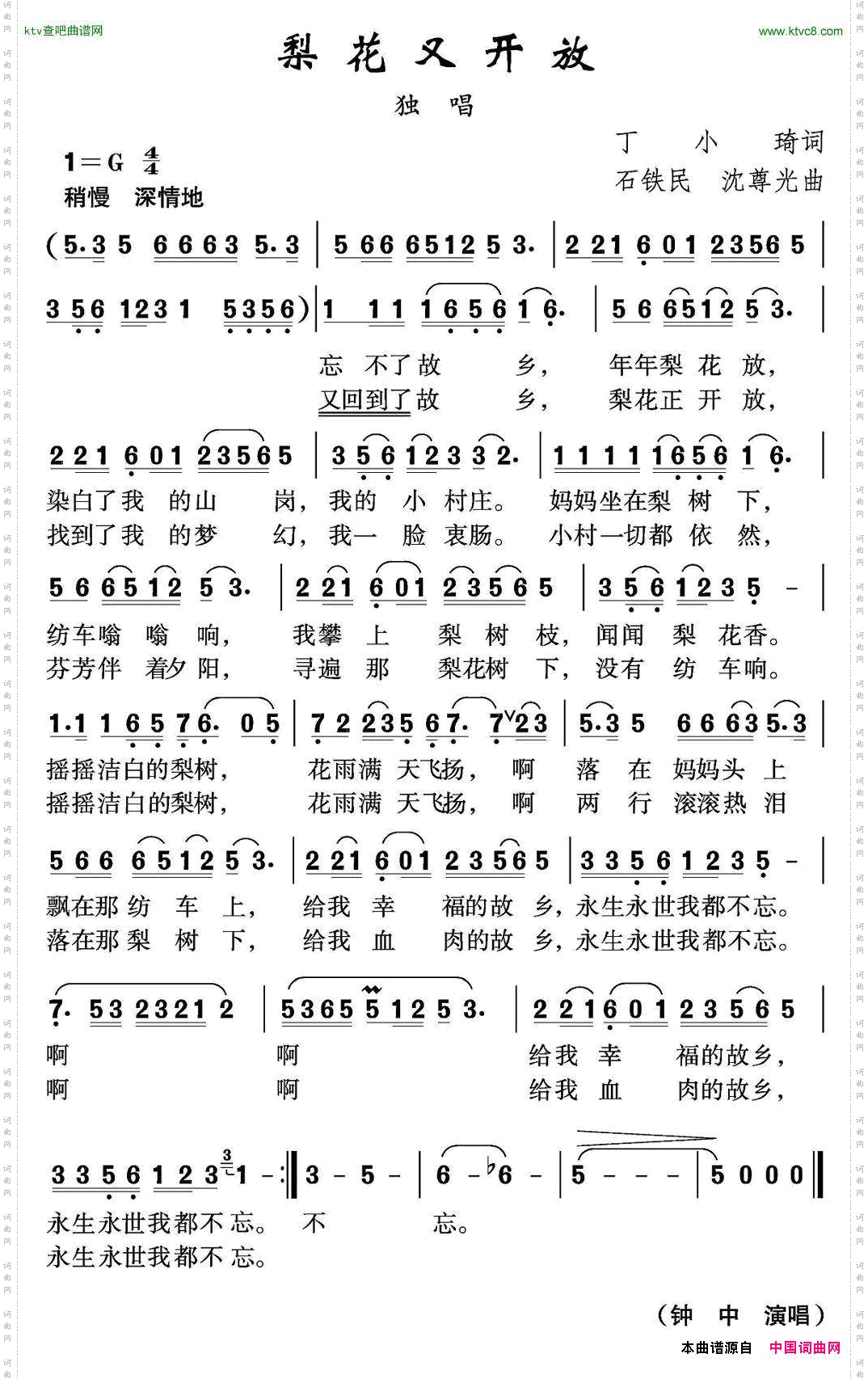 梨花又开放