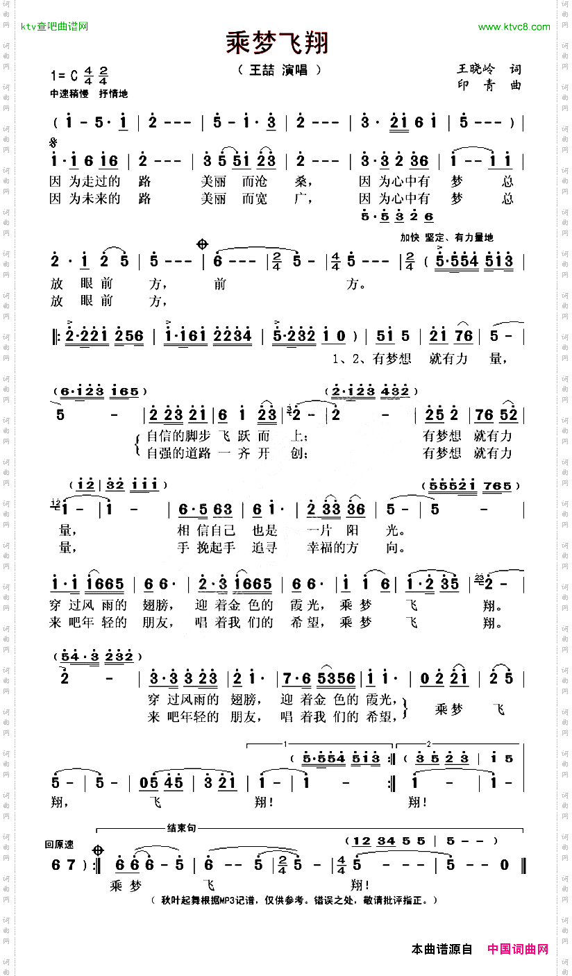 乘梦飞翔