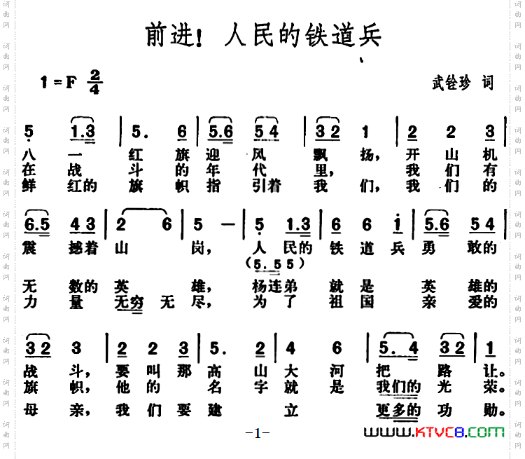前进！人民的铁道兵