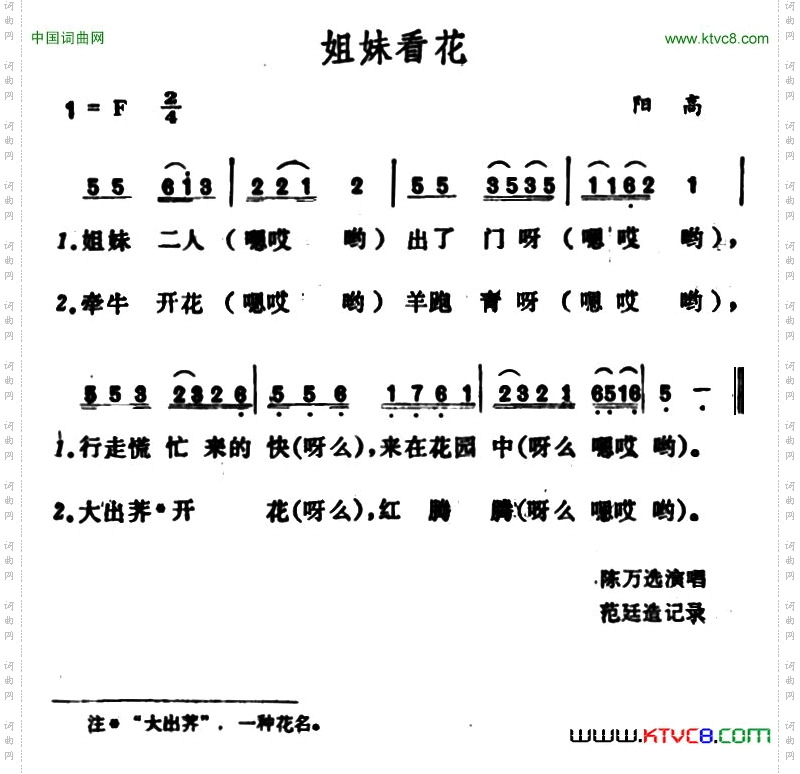 姐妹看花