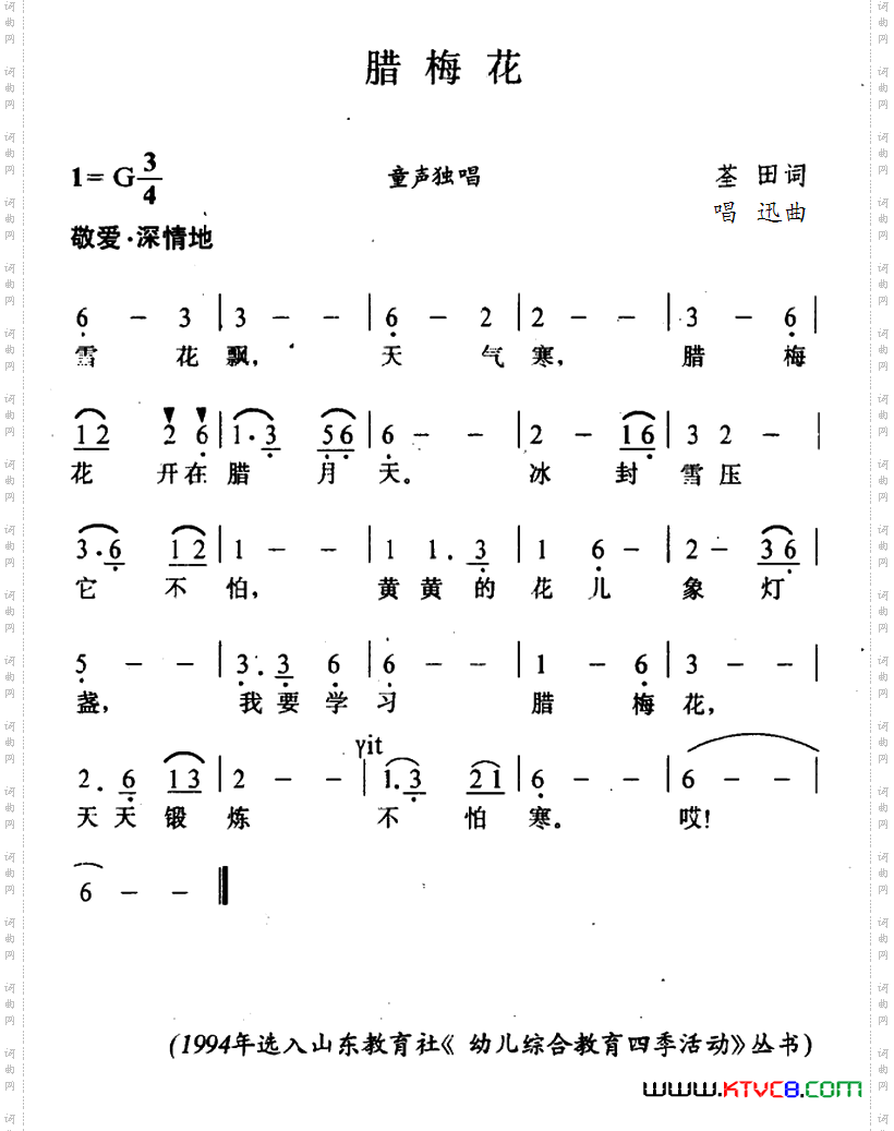 腊梅花
