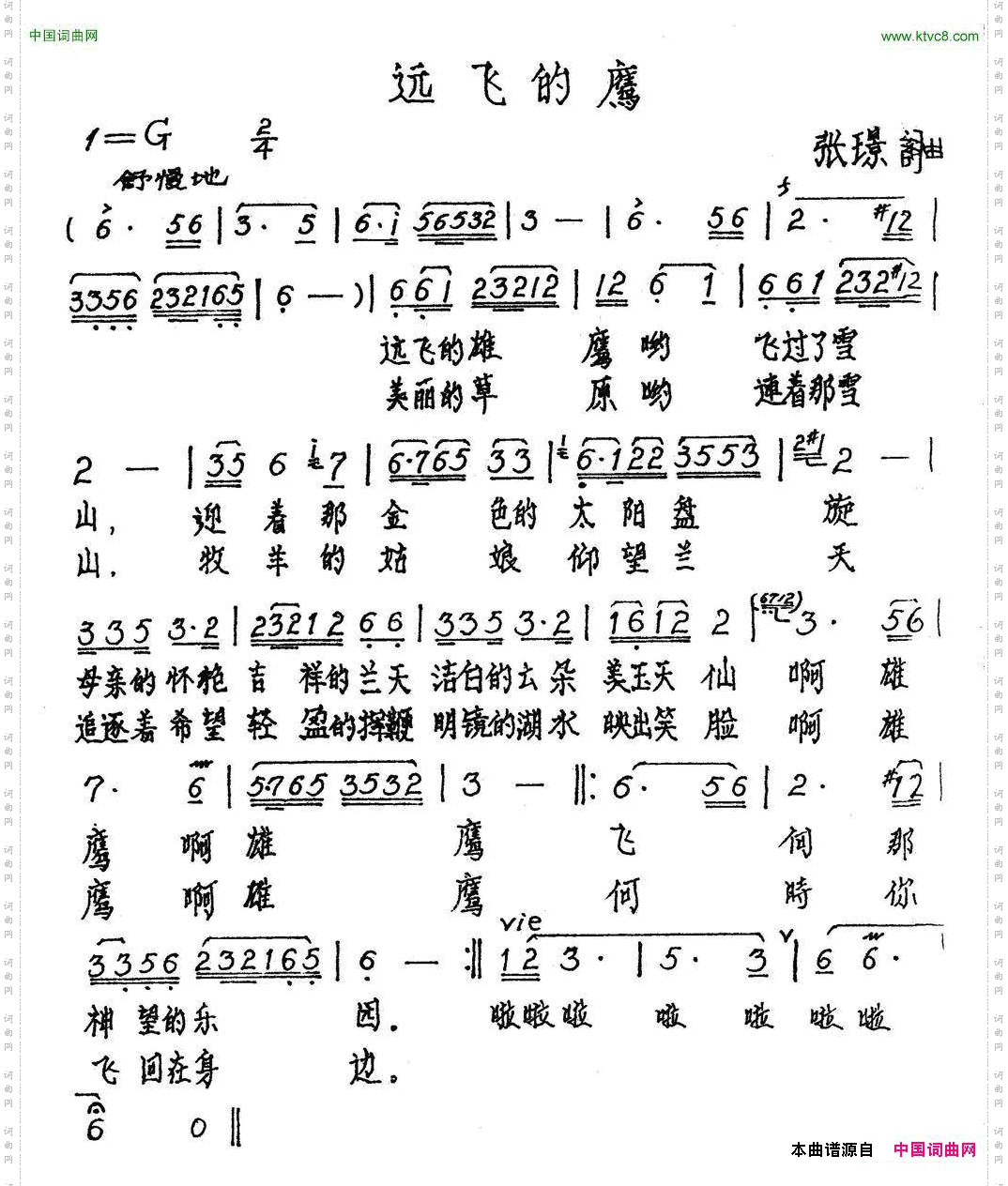 远飞的鹰