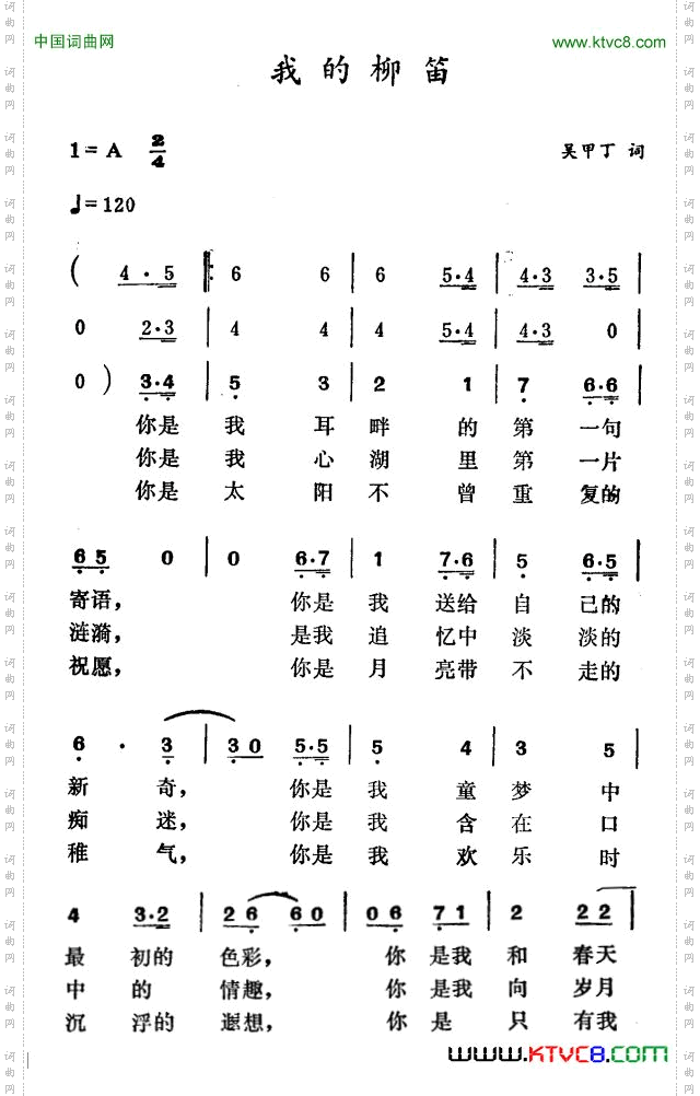 我的柳笛