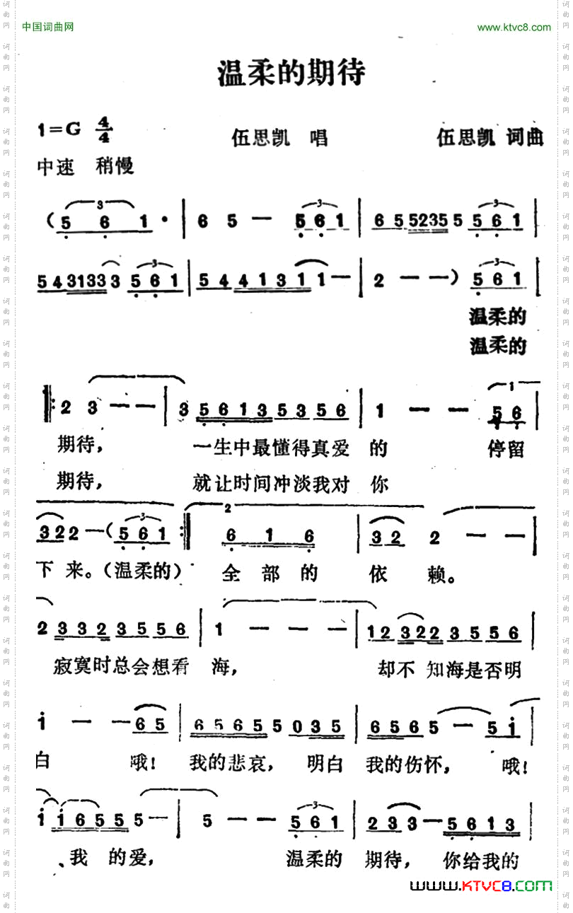 温柔的期待