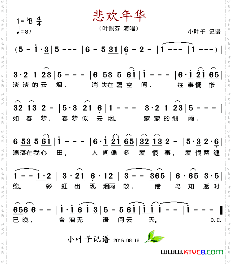悲欢年华