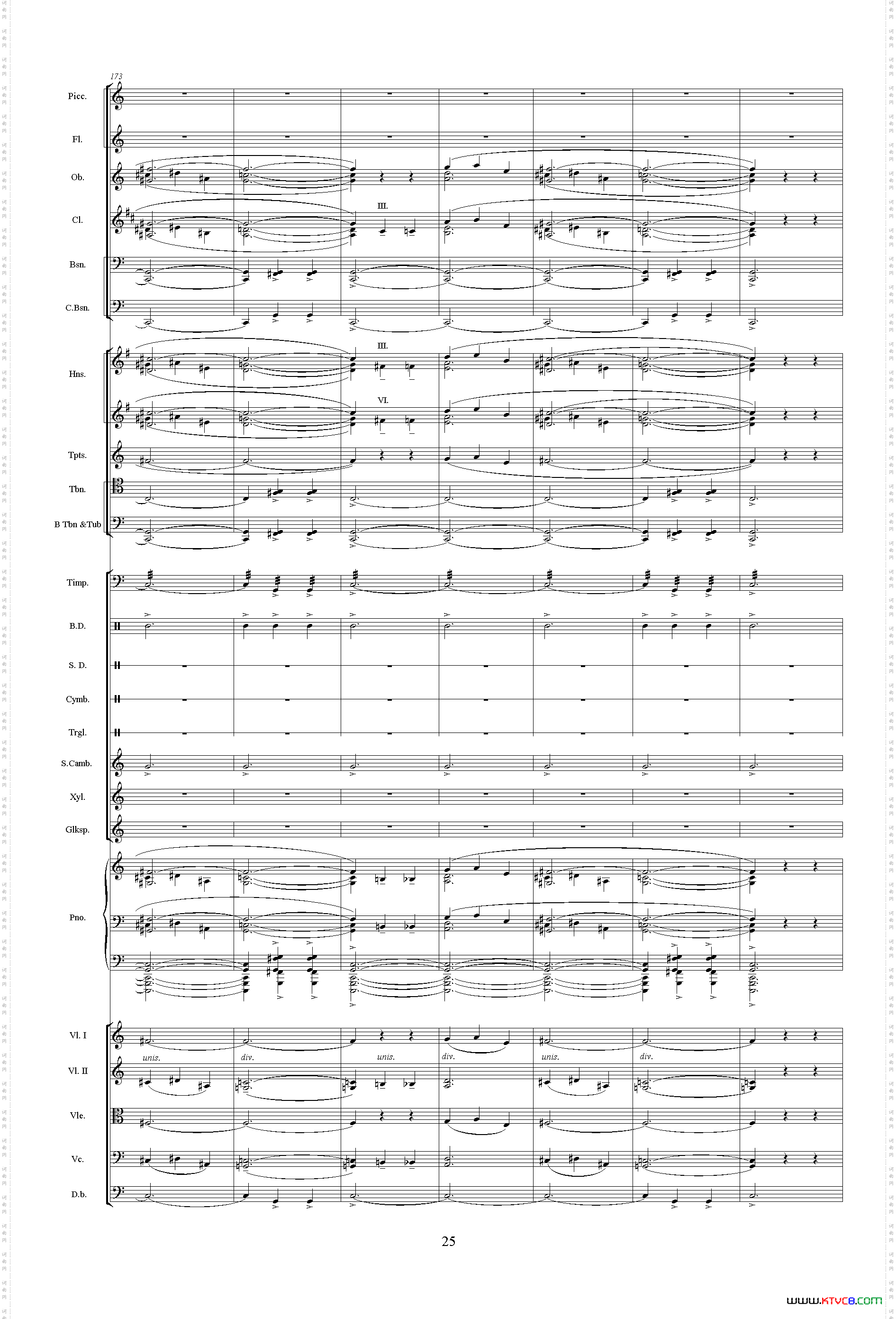 惠洲大战《中山颂·交响组曲》之三交响乐队总谱