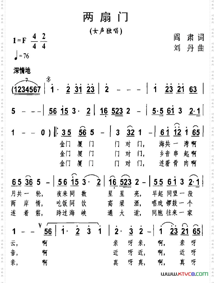两扇门