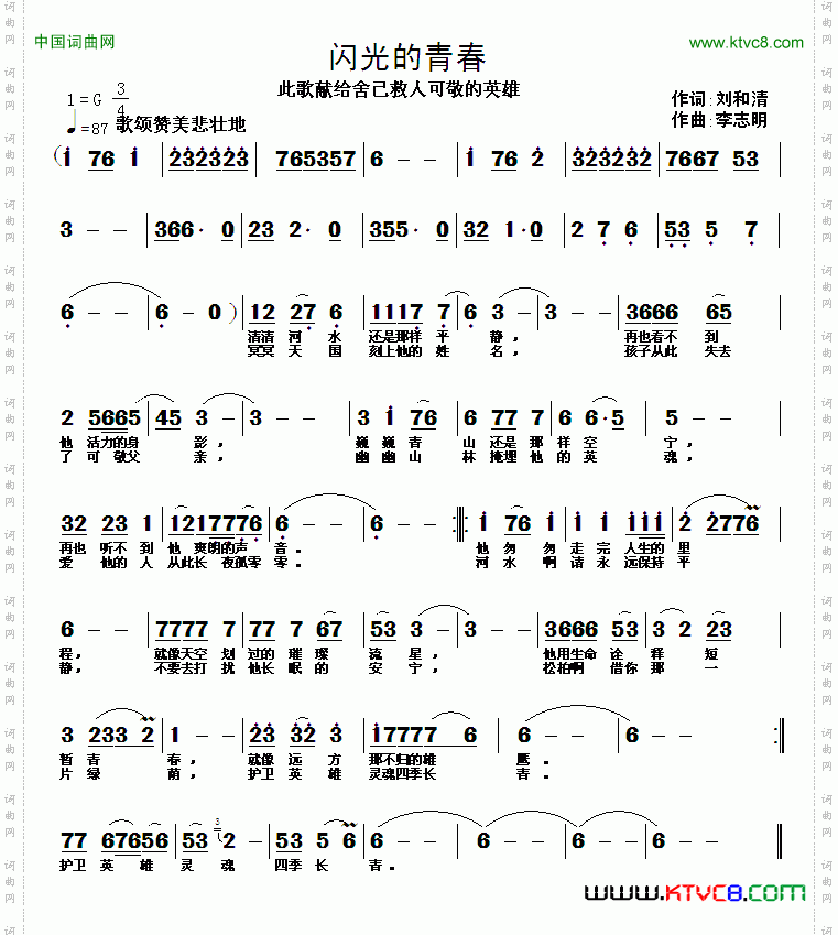 闪光的青春