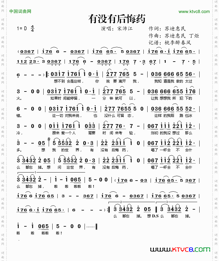 有没有后悔药