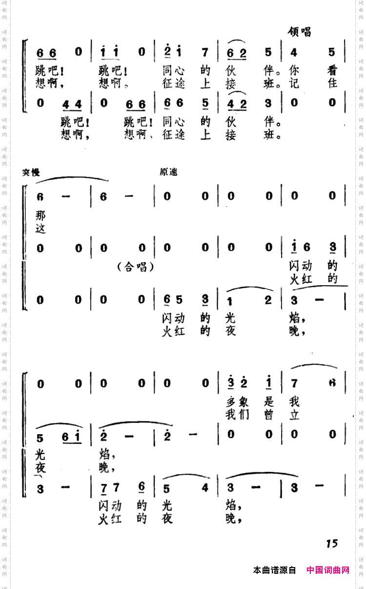 欢乐的夏令营四篝火